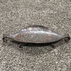 Rustic Metal Decorative Tray